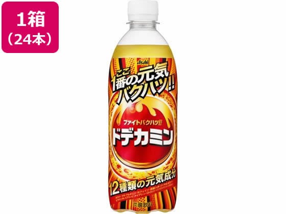 アサヒ飲料 ドデカミン 500mL 24本 1箱※軽(ご注文単位1箱)【直送品】