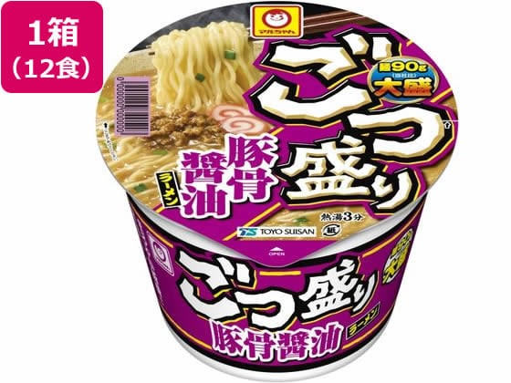 東洋水産 ごつ盛り 豚骨醤油ラーメン 122g×12食 1箱※軽（ご注文単位1箱）【直送品】