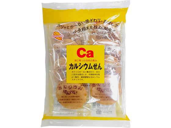 かしわ堂 カルシウムせん 3枚×8小袋 1ﾊﾟｯｸ※軽（ご注文単位1ﾊﾟｯｸ）【直送品】