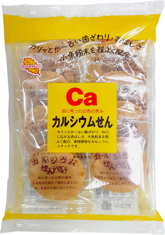 かしわ堂 カルシウムせん 3枚×8小袋 1パック※軽(ご注文単位1パック)【直送品】