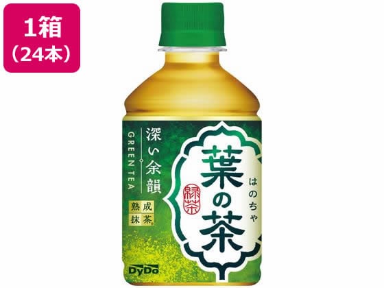 ダイドードリンコ 葉の茶 280mL 24本 3686 1箱※軽（ご注文単位1箱）【直送品】