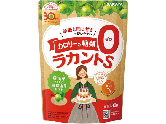 サラヤ ラカントS 顆粒 280g 1袋※軽(ご注文単位1袋)【直送品】