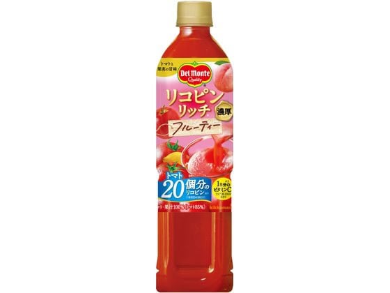 デルモンテ リコピンリッチ フルーティー 800mL 1本※軽（ご注文単位1本）【直送品】