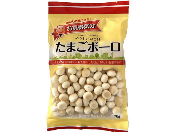 ジェーシーシー お買得気分 たまごボーロ 70g 1個※軽（ご注文単位1個）【直送品】