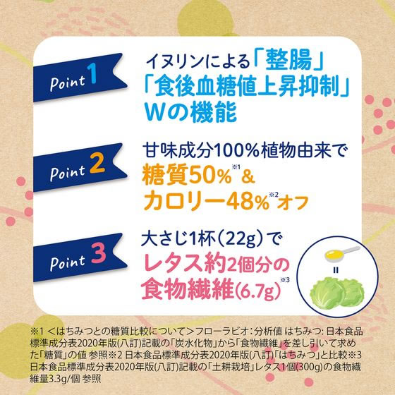 サラヤ ラカント おなか整う フローラビオ イヌリンオリゴシロップ 265g 1個※軽(ご注文単位1個)【直送品】