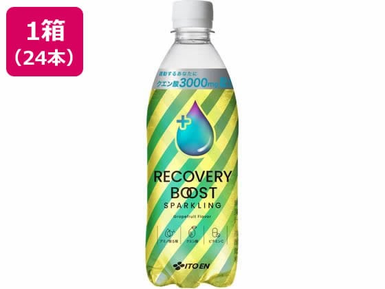 伊藤園 リカバリーブーストスパークリング 500mL×24本 1箱※軽(ご注文単位1箱)【直送品】