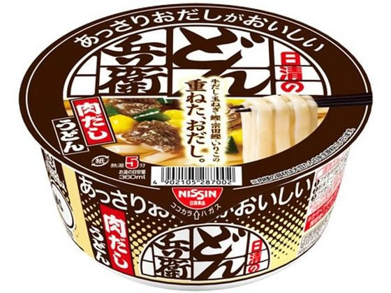 日清食品 おだしがおいしい どん兵衛 肉うどん 1個※軽（ご注文単位1個）【直送品】
