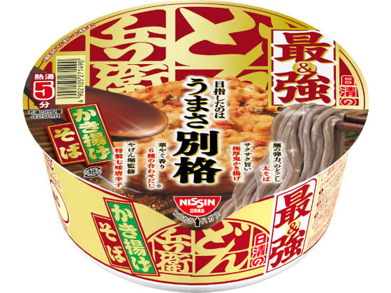 日清食品 日清の最強どん兵衛 かき揚げそば 1個※軽（ご注文単位1個）【直送品】