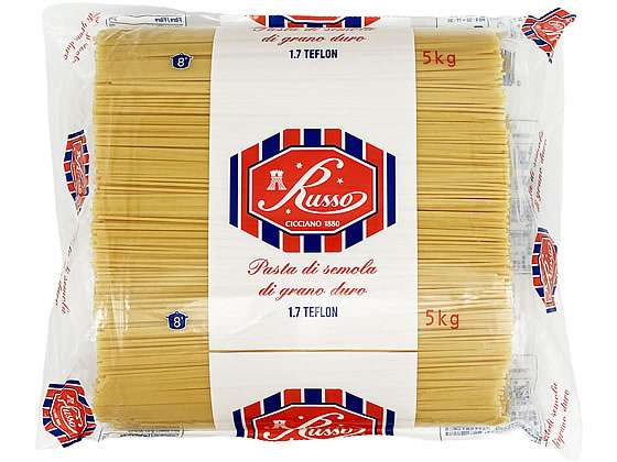 ノルレェイクインターナショナル ルッソスパゲッティ テフロン 1.7mm 5kg 1個※軽（ご注文単位1個）【直送品】