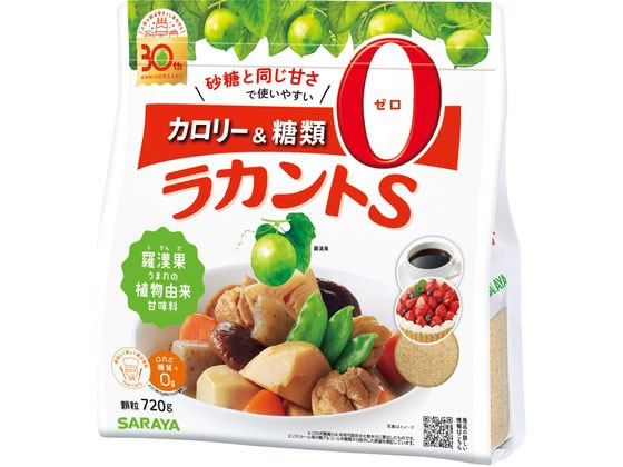 サラヤ ラカントS 顆粒 720g 1個※軽(ご注文単位1個)【直送品】
