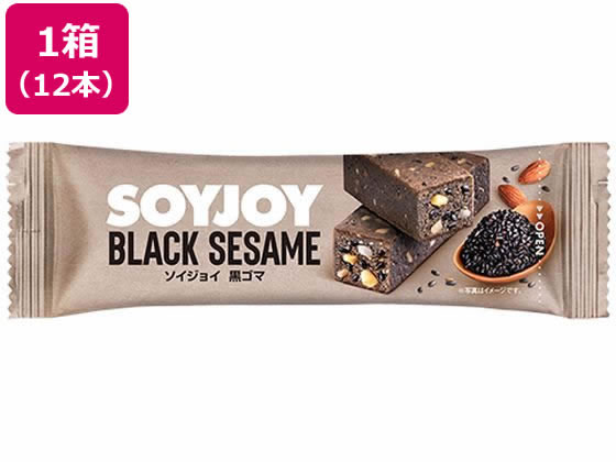 大塚製薬 SOYJOY(ソイジョイ) 黒ゴマ 30g×12本 1箱※軽（ご注文単位1箱）【直送品】