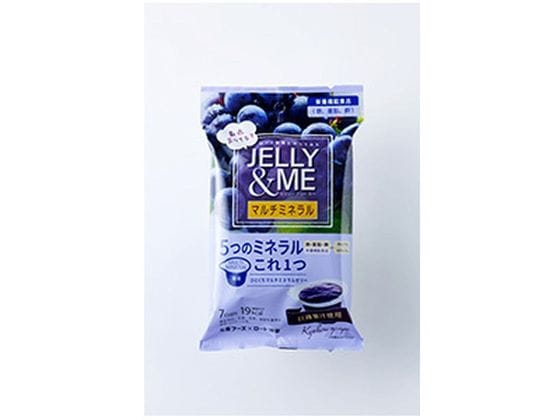 北辰フーズ JELLY&ME マルチミネラル 巨峰ゼリー 21g×7個 1個※軽（ご注文単位1個）【直送品】