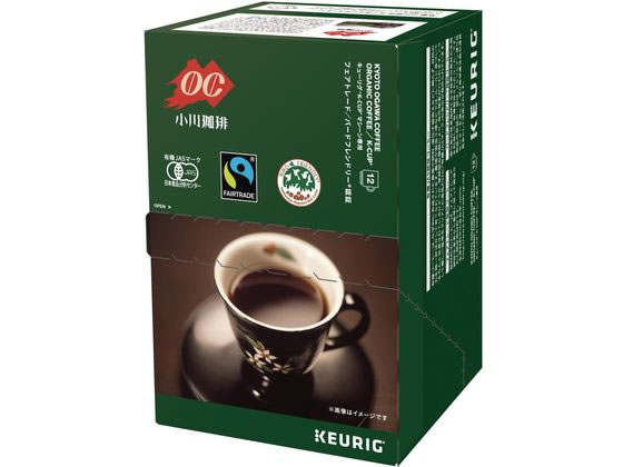キューリグ 小川珈琲 オーガニックコーヒー 12個入 SC1920 1箱※軽(ご注文単位1箱)【直送品】