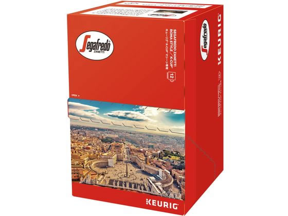 キューリグ セガフレード ザネッティ ローマスタイル 12個入 SC1922 1箱※軽（ご注文単位1箱）【直送品】