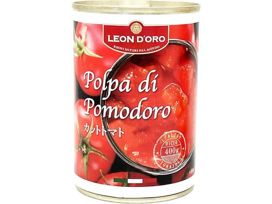 ノルレェイク インターナショナル レオン ドーロ カットトマト 400g 1缶※軽(ご注文単位1缶)【直送品】