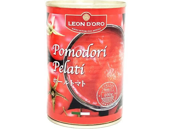 ノルレェイク インターナショナル レオン ドーロ ホールトマト 400g 1缶※軽(ご注文単位1缶)【直送品】