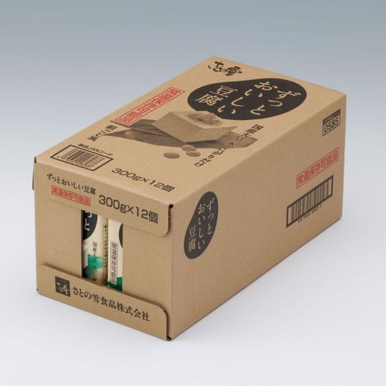 さとの雪食品 ずっとおいしい豆腐 300g×12個 1箱※軽(ご注文単位1箱)【直送品】