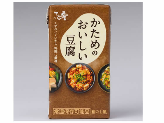 さとの雪食品 かためのおいしい豆腐 300g 1個※軽(ご注文単位1個)【直送品】