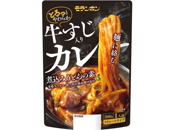 モランボン 牛すじ入り カレー煮込みうどんの素 300g 1個※軽(ご注文単位1個)【直送品】