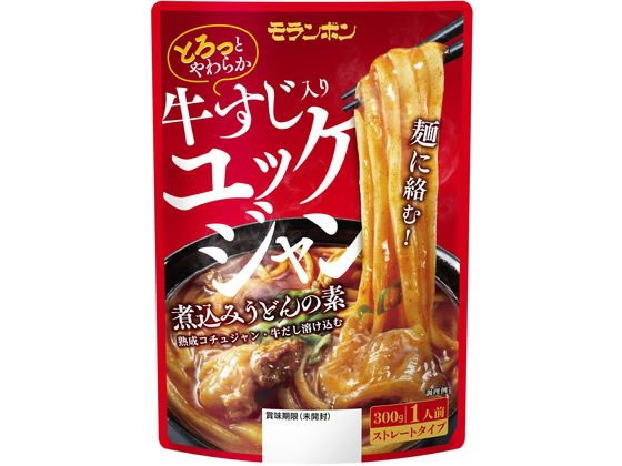 モランボン 牛すじ入り ユッケジャン煮込みうどんの素 300g 1個※軽(ご注文単位1個)【直送品】