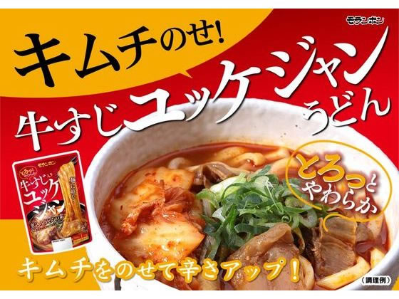 モランボン 牛すじ入り ユッケジャン煮込みうどんの素 300g 1個※軽(ご注文単位1個)【直送品】