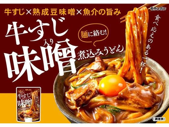 モランボン 牛すじ入り 味噌煮込みうどんの素 300g 1個※軽(ご注文単位1個)【直送品】