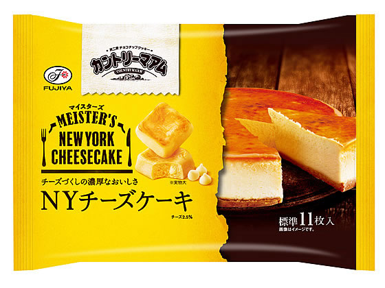 不二家 カントリーマアム マイスターズ NYチーズケーキ 11枚 1パック※軽(ご注文単位1パック)【直送品】