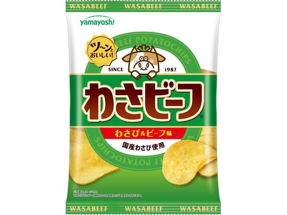 山芳製菓 ポテトチップス わさビーフ 50g 1袋※軽(ご注文単位1袋)【直送品】