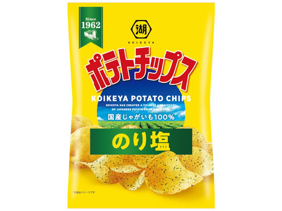 湖池屋 ポテトチップス のり塩 1袋※軽(ご注文単位1袋)【直送品】