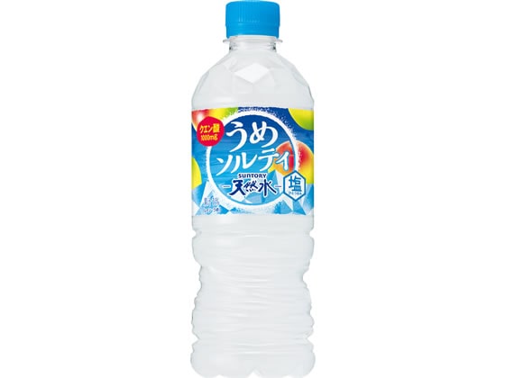 サントリー 天然水 うめソルティ 540mL 1本※軽（ご注文単位1本）【直送品】