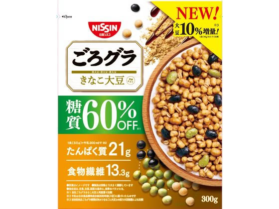 日清シスコ ごろグラ 糖質60%オフ きなこ大豆 1個※軽（ご注文単位1個）【直送品】
