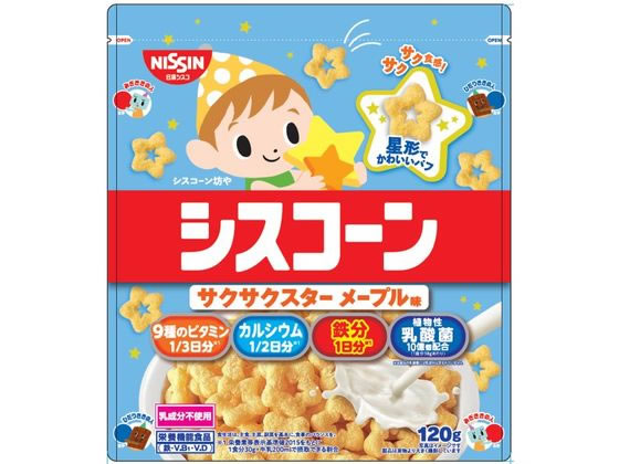 日清シスコ シスコーン サクサクスター メープル味 1個※軽（ご注文単位1個）【直送品】