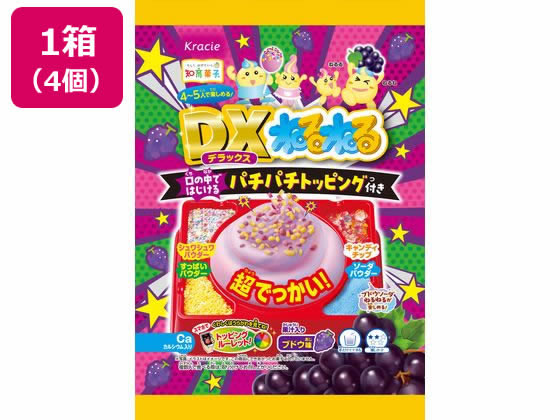 クラシエフーズ DXねるねる ブドウ味×4 1箱※軽(ご注文単位1箱)【直送品】