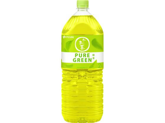 伊藤園 お～いお茶 PURE GREEN 2L 1本※軽（ご注文単位1本）【直送品】