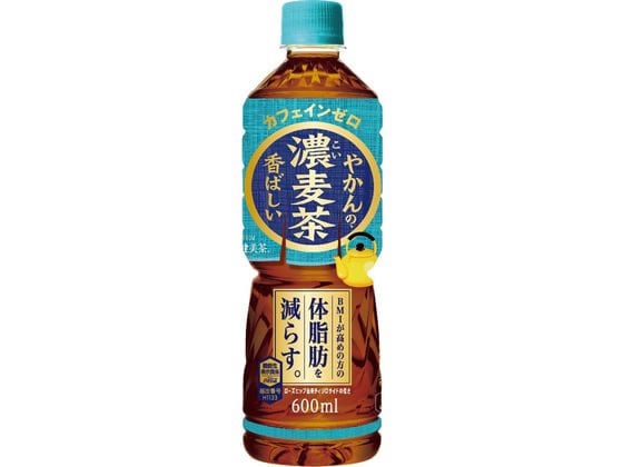 コカ・コーラ やかんの濃麦茶 from 爽健美茶 600mL 1本※軽（ご注文単位1本）【直送品】