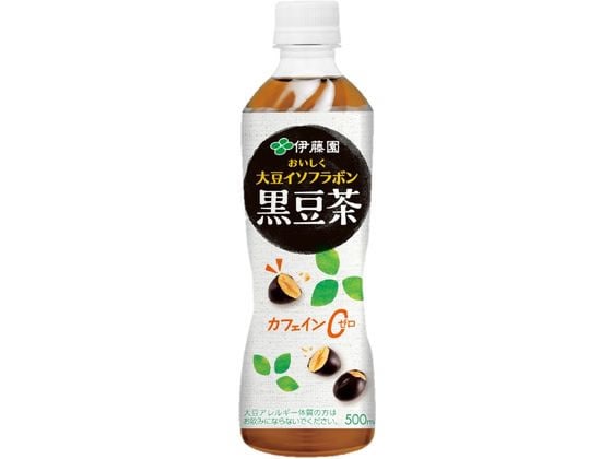 伊藤園 おいしく大豆 イソフラボン 黒豆茶 500mL 1本※軽（ご注文単位1本）【直送品】