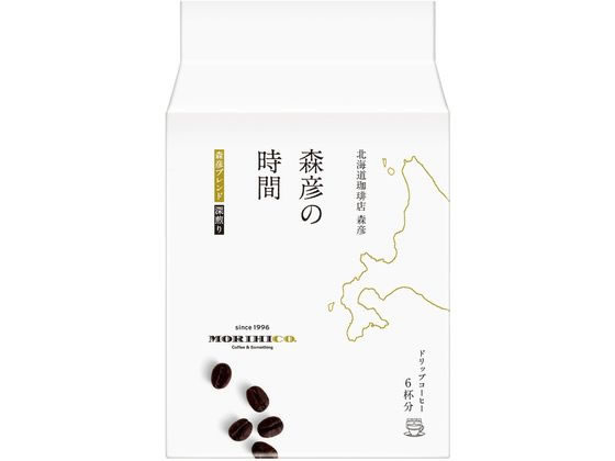 AGF 森彦の時間 ドリップコーヒー 森彦ブレンド 6袋 ※軽（ご注文単位）【直送品】
