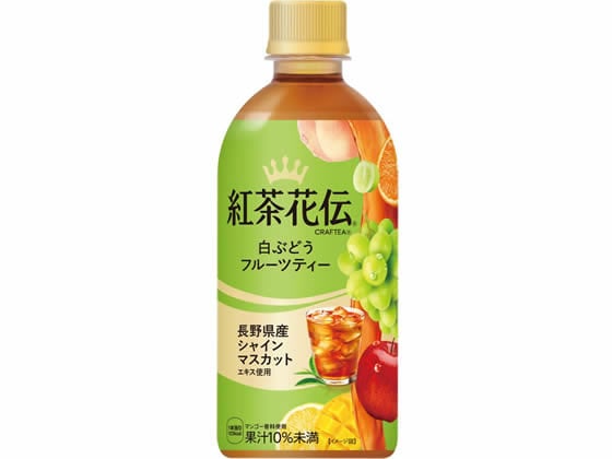 コカ・コーラ 紅茶花伝 白ぶどうフルーツティー 440mL 53294 ※軽(ご注文単位)【直送品】
