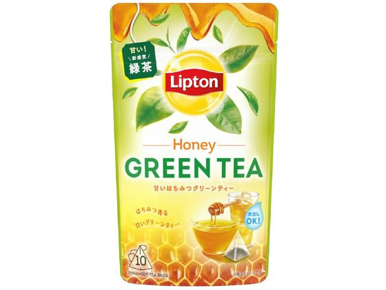 キーコーヒー リプトン グリーンティー ハニー ティーバッグ 10袋 ※軽（ご注文単位）【直送品】