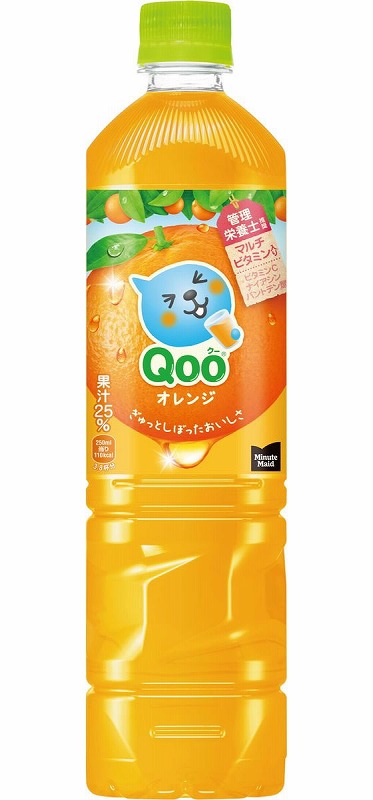 コカ・コーラ ミニッツメイド Qoo オレンジ 950mL ※軽(ご注文単位)【直送品】