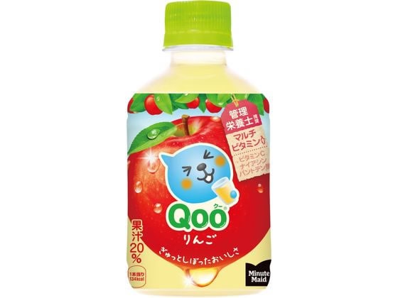 コカ・コーラ ミニッツメイド Qoo りんご 280mL ※軽（ご注文単位）【直送品】