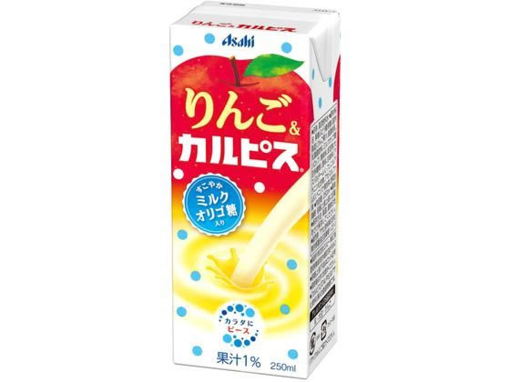 エルビー りんご&カルピス (LL) 紙パックスリム 250mL ※軽（ご注文単位）【直送品】