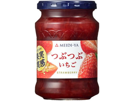 明治屋 果実実感 つぶつぶいちごジャム 320g ※軽（ご注文単位）【直送品】