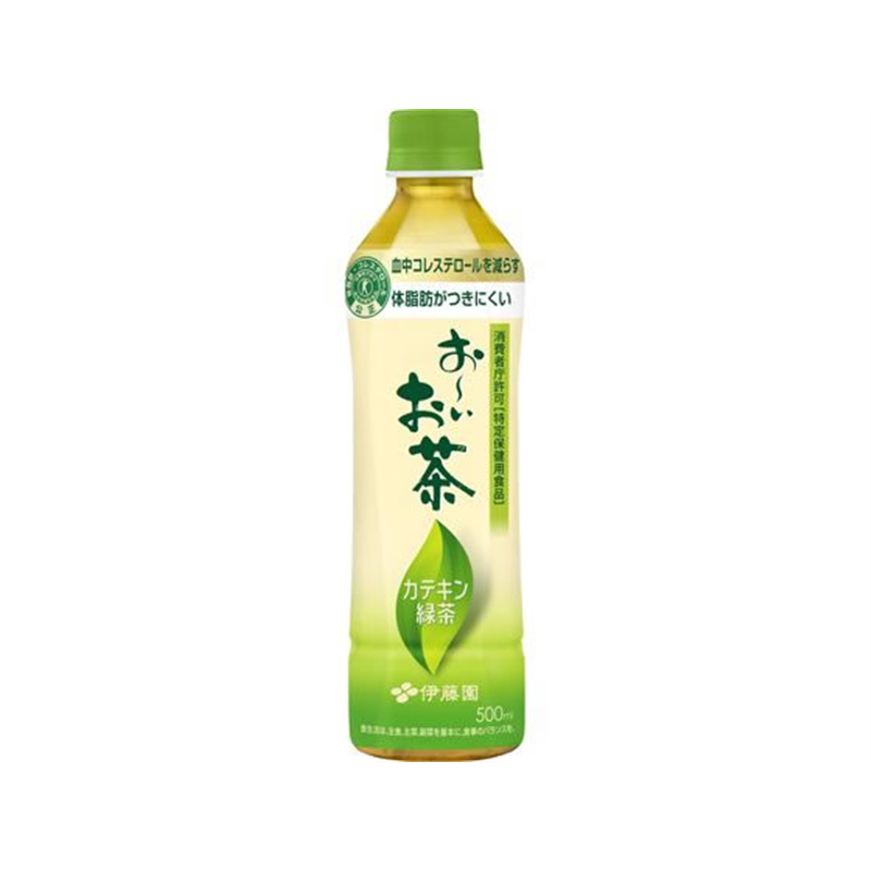 伊藤園 お～いお茶 カテキン緑茶 500mL 1本※軽（ご注文単位1本）【直送品】
