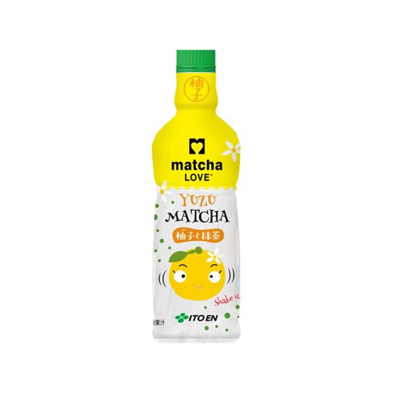 伊藤園 パウダーイン matcha LOVE 柚子と抹茶 475mL 1本※軽（ご注文単位1本）【直送品】