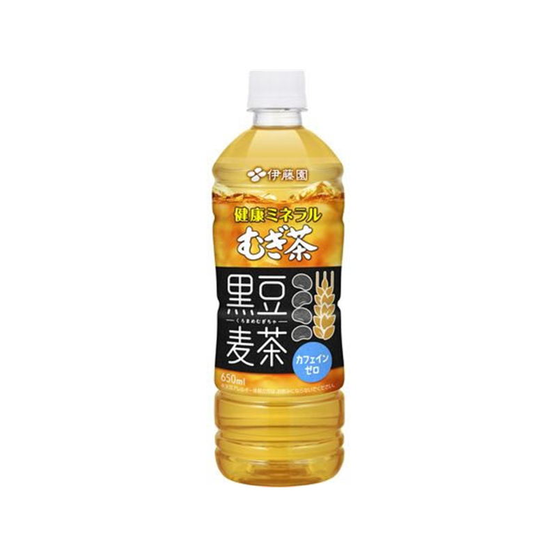 伊藤園 健康ミネラルむぎ茶 黒豆麦茶 650mL 1本※軽（ご注文単位1本）【直送品】