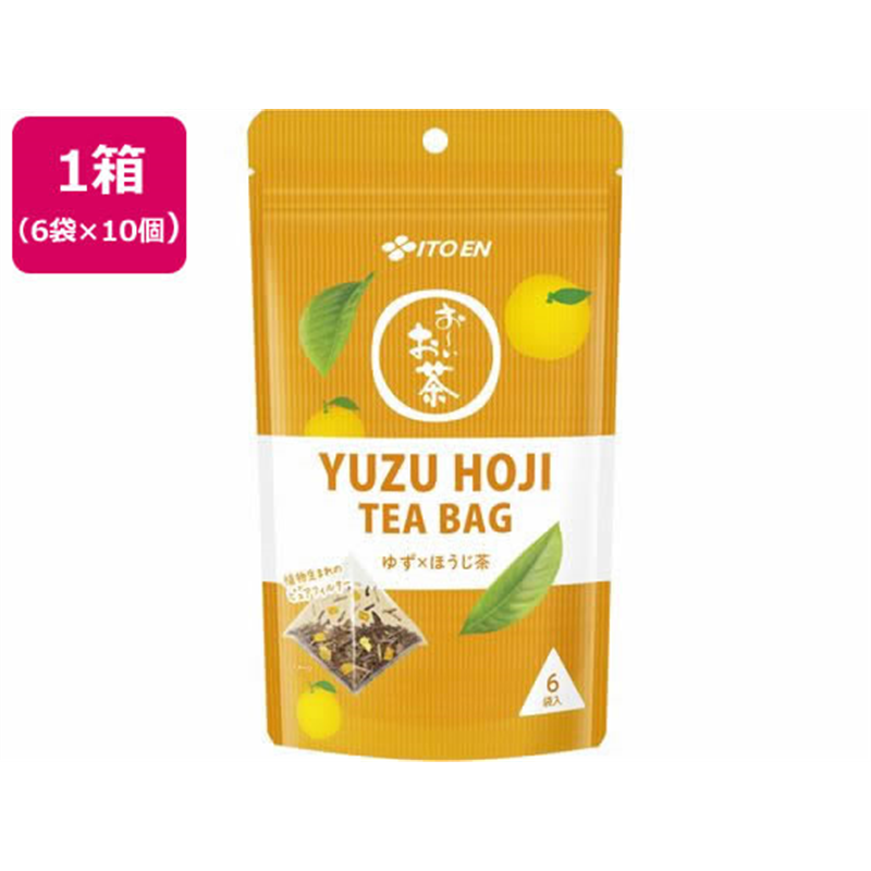 伊藤園 お～いお茶 YUZU HOJI ティーバッグ 6袋×10個 1箱※軽（ご注文単位1箱）【直送品】