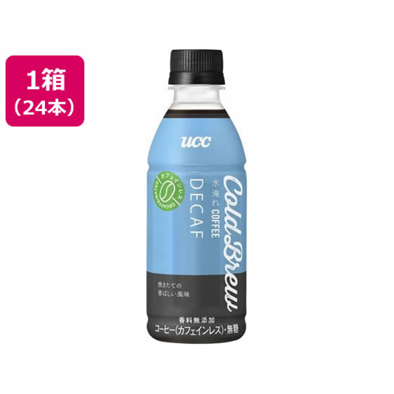 UCC Cold Brew DECAF PET 270mL 24本 1箱※軽（ご注文単位1箱）【直送品】