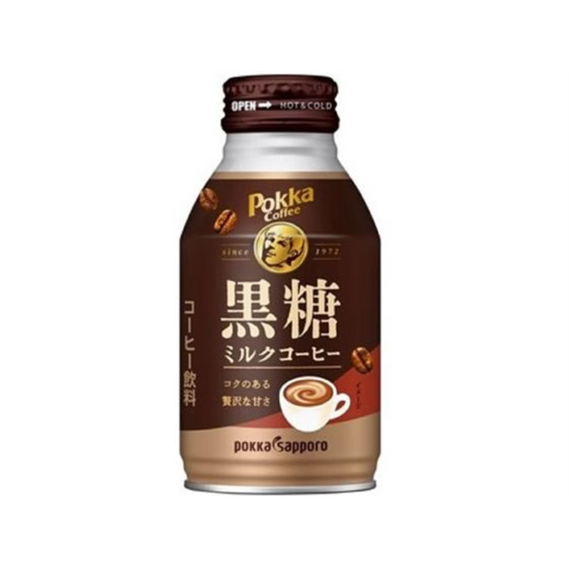 ポッカサッポロ ポッカコーヒー 黒糖ミルクコーヒー 260g 1缶※軽（ご注文単位1缶）【直送品】
