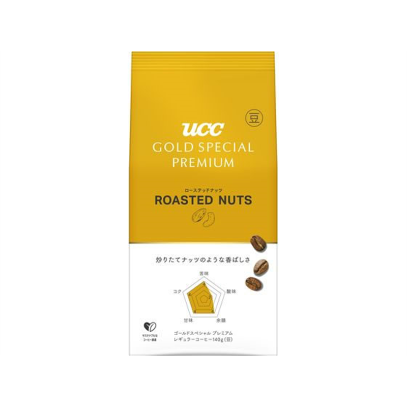 UCC GOLD SPECIAL PREMIUM 炒り豆 ローステッドナッツ SAP140g 1袋※軽（ご注文単位1袋）【直送品】